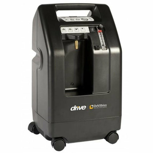 Angled View of DeVilbiss Healthcare's Drive 5 Liter Oxygen Concentrator