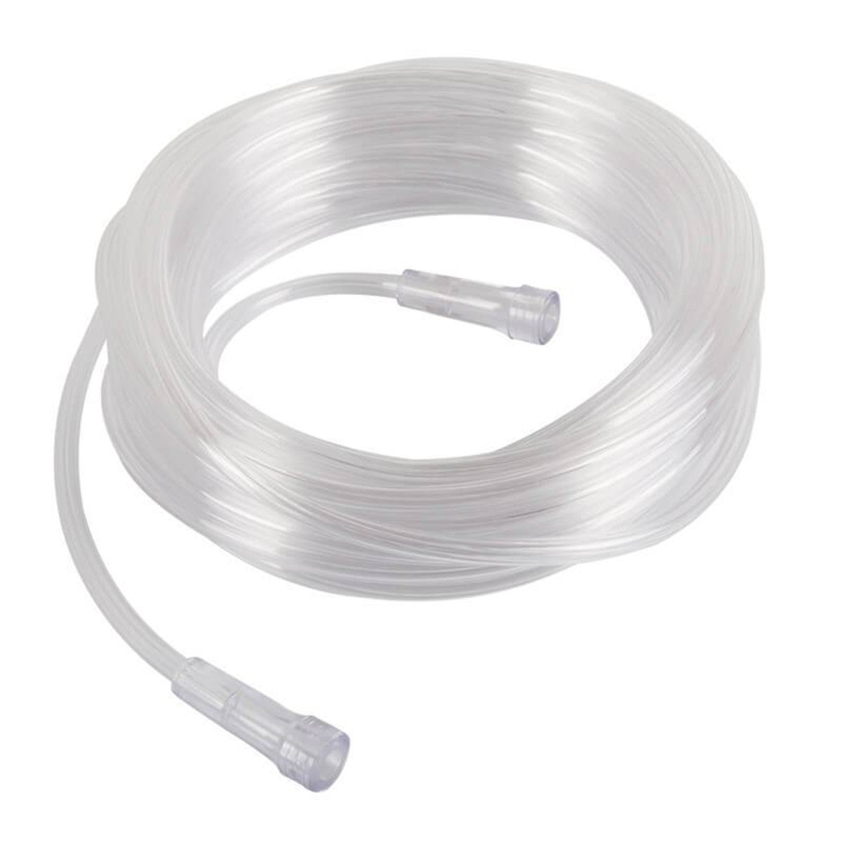 Stock photo of Sunset Healthcare Disposable Oxygen Tubing 40 feet - Clear