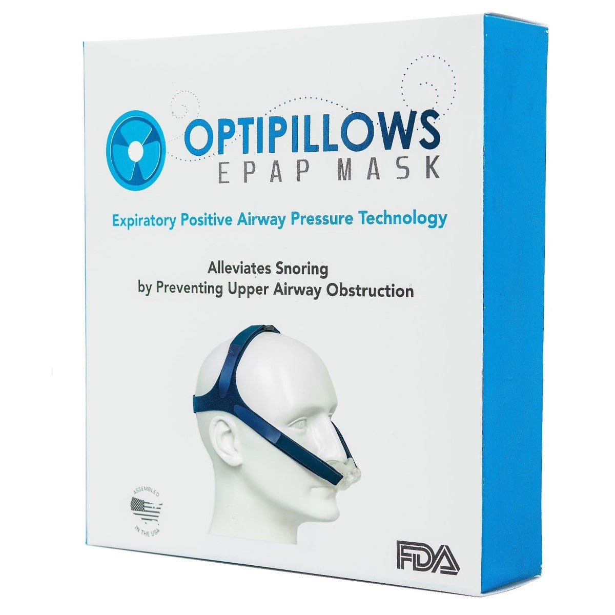 Stock photo of Optipillows EPAP mask