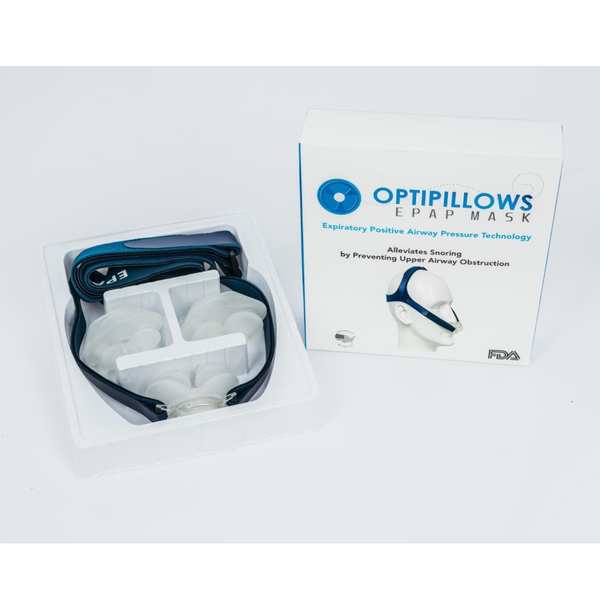 Stock photo of Optipillows EPAP mask