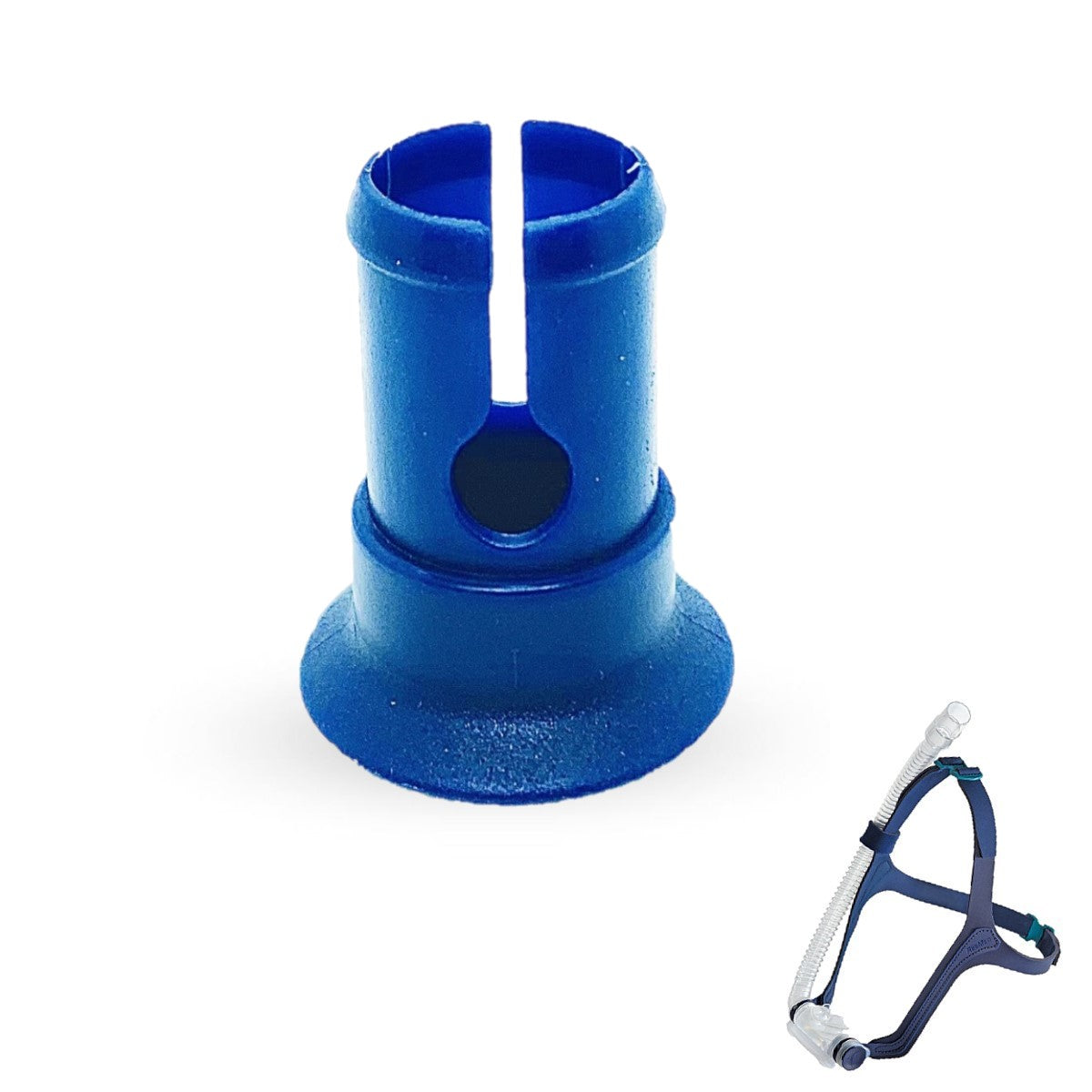 Stock photo of ResMed Mirage Swift nasal pillow CPAP mask cap