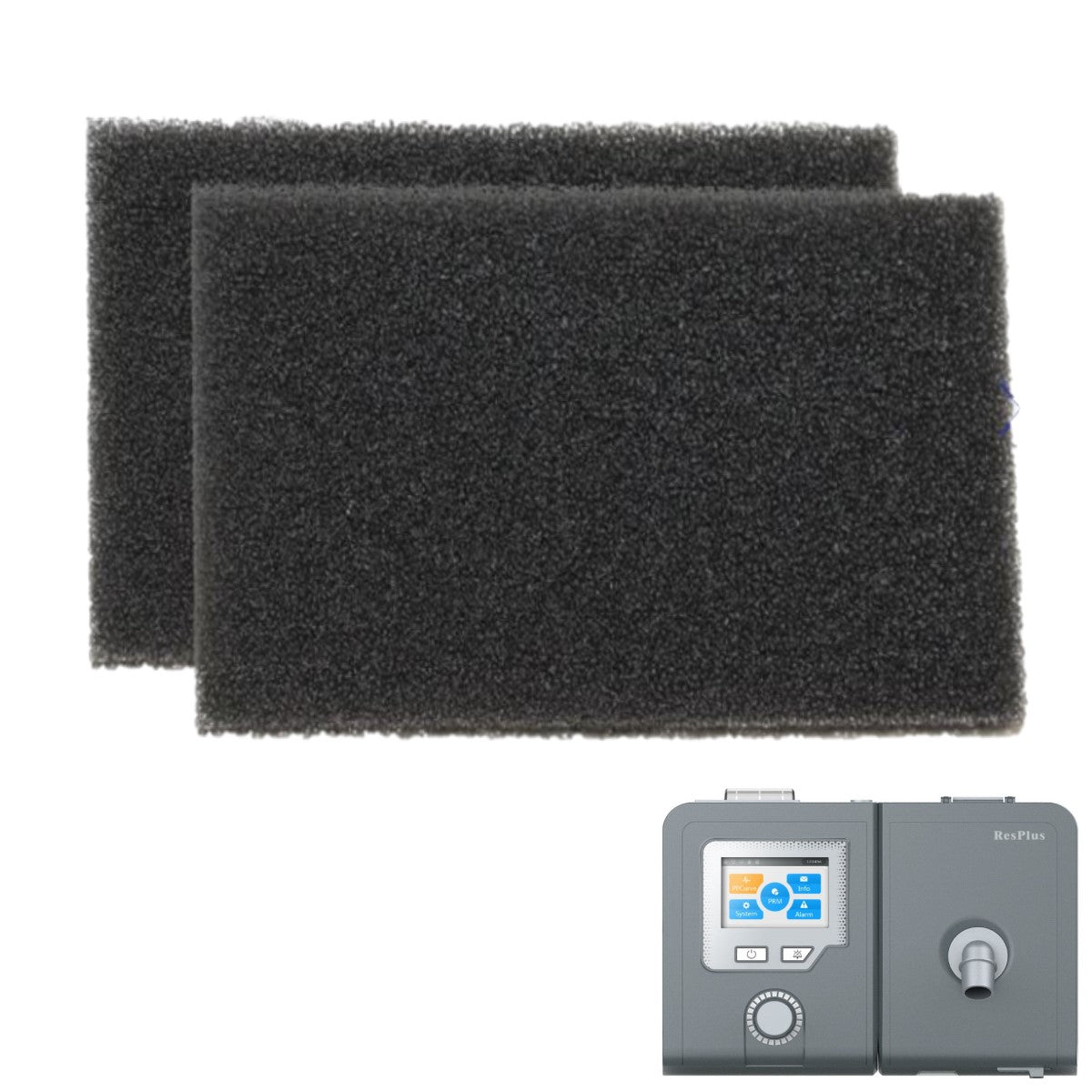 Stock Image of ResPlus Replacement Pollen Foam Filters