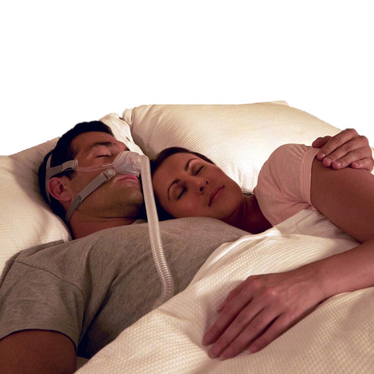 Stock Image of Couple Sleeping