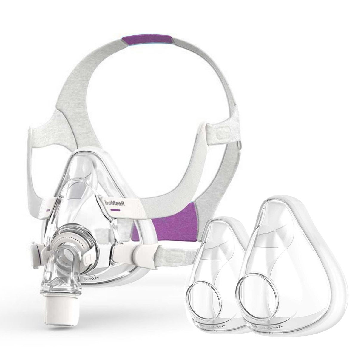Stock Angled Image of ResMed AirFit F20 for Her Full Face CPAP Mask Starter Kit