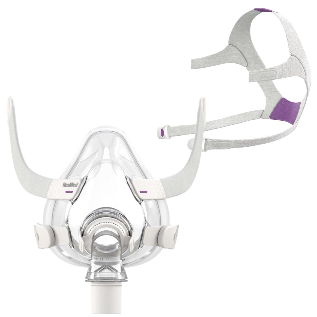 Stock Image of ResMed AirFit F20 for Her Full Face CPAP Mask W/ Optional Headgear