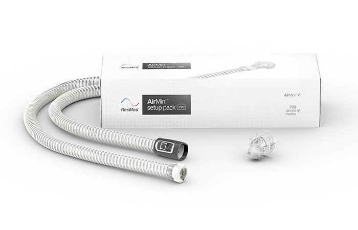 Stock Image of ResMed AirFit F30 AirMini Setup Pack