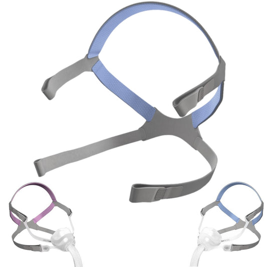 Stock photo of ResMed AirFit N10 nasal CPAP mask replacement headgear