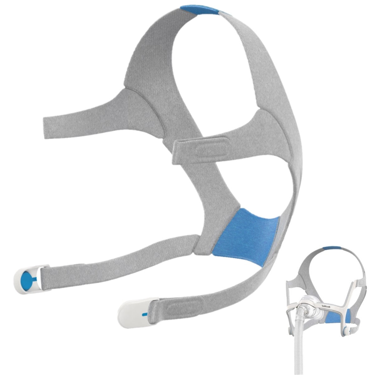 Stock photo of ResMed AirFit N20 nasal CPAP mask headgear