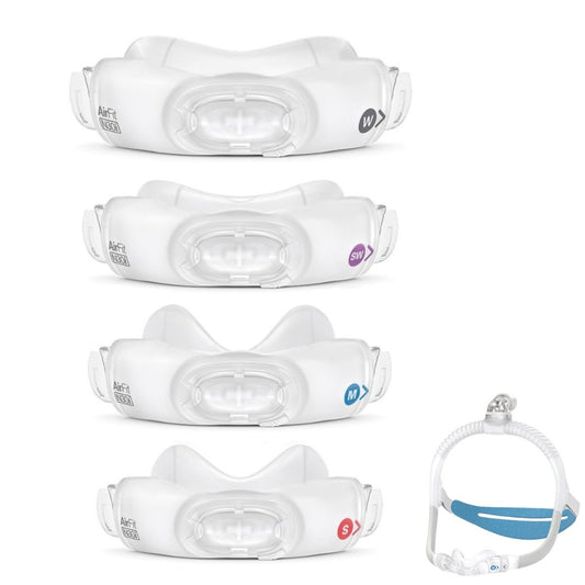 Stock photo of ResMed AirFit N30i nasal CPAP mask cushion sizes