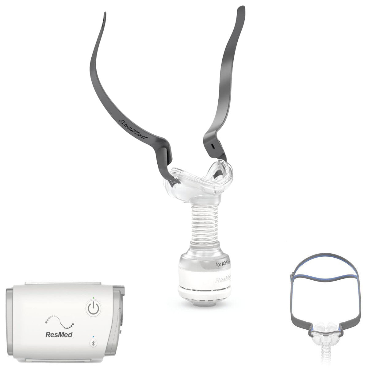 Stock Image of ResMed AirFit P10 Connector for AirMIni