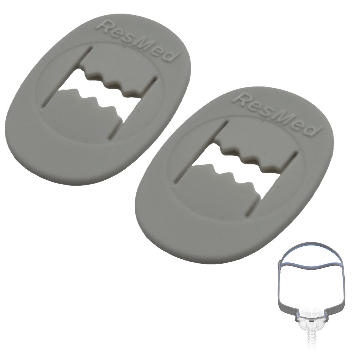 Stock Image of ResMed AirFit P1 CPAP Mask Headgear Clips