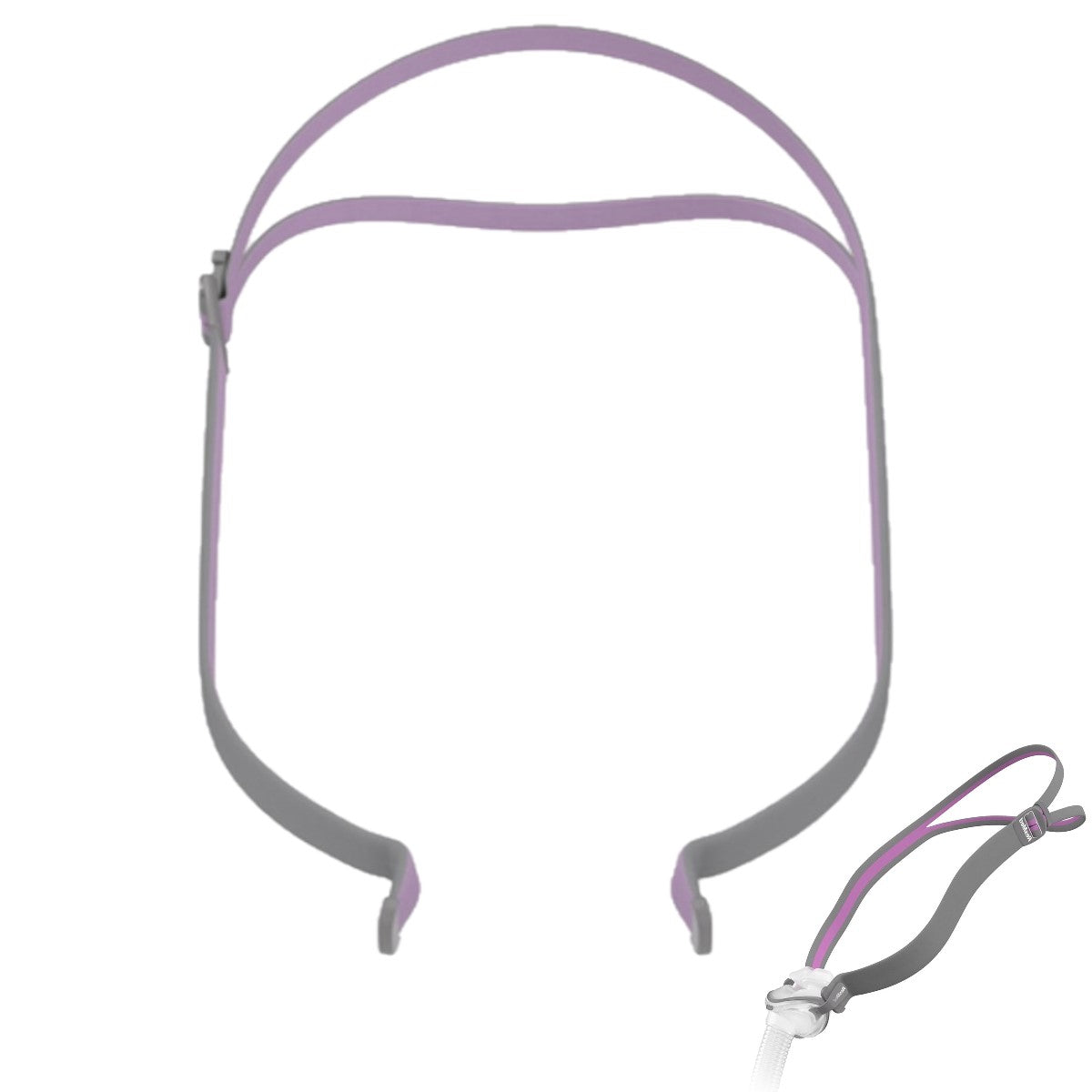 Stock Image of Replacement Headgear Strap for ResMed AirFit P10 for Her Nasal Pillow CPAP Mask