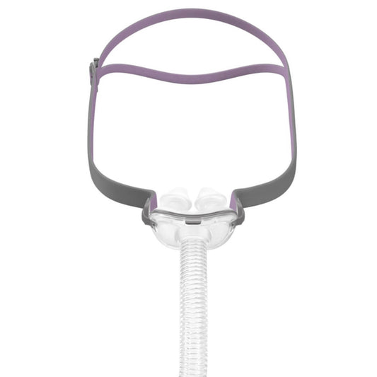 Stock Image of ResMed AirFit P10 for Her Nasal Pillow CPAP Mask W/ Headgear