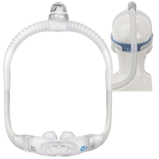 Stock Image of ResMed AirFit P30i Nasal Pillow CPAP Mask W/ Headgear - Size Medium
