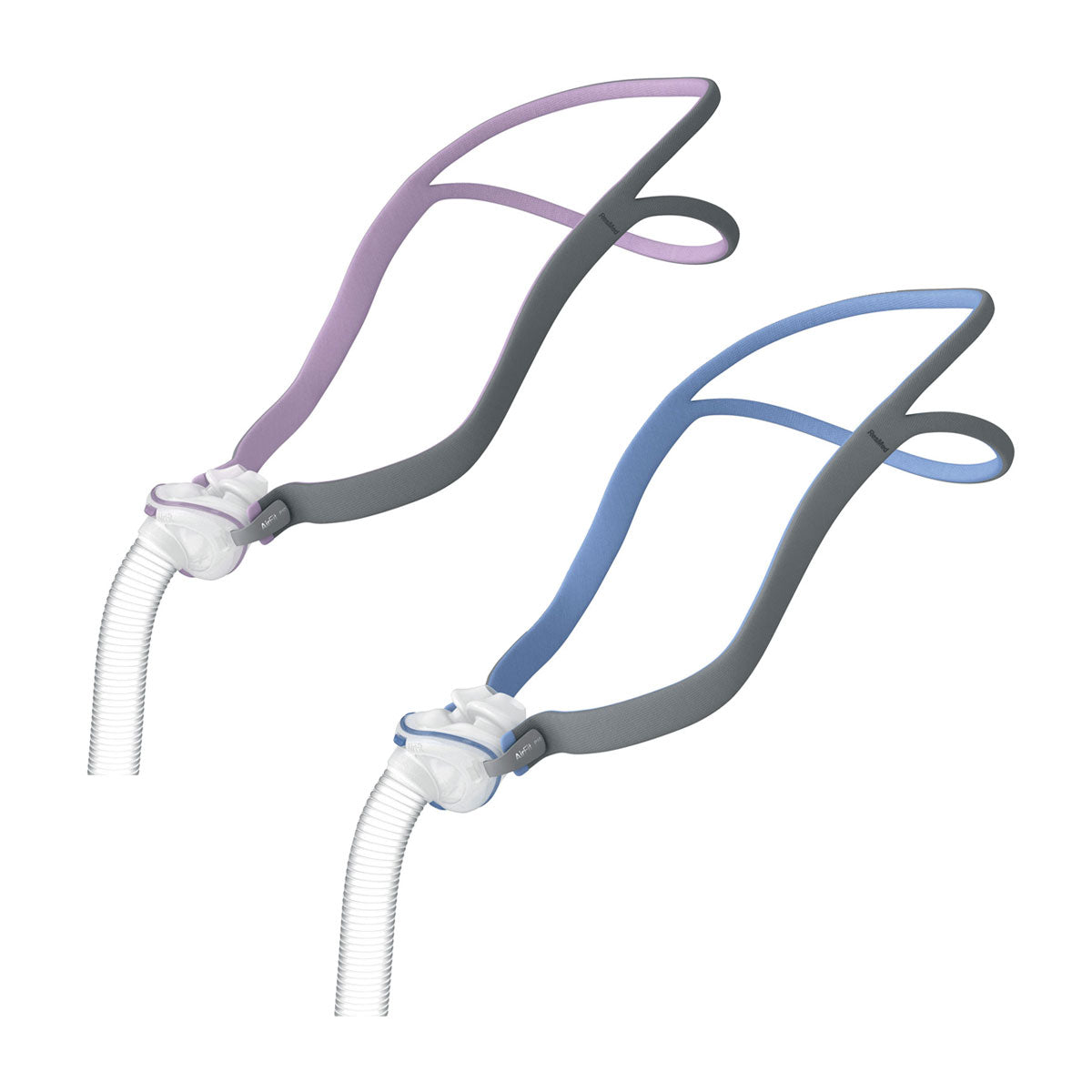Floating Image of Both ResMed AirFit P10 and P10 For Her Nasal CPAP Masks W/ Headgear