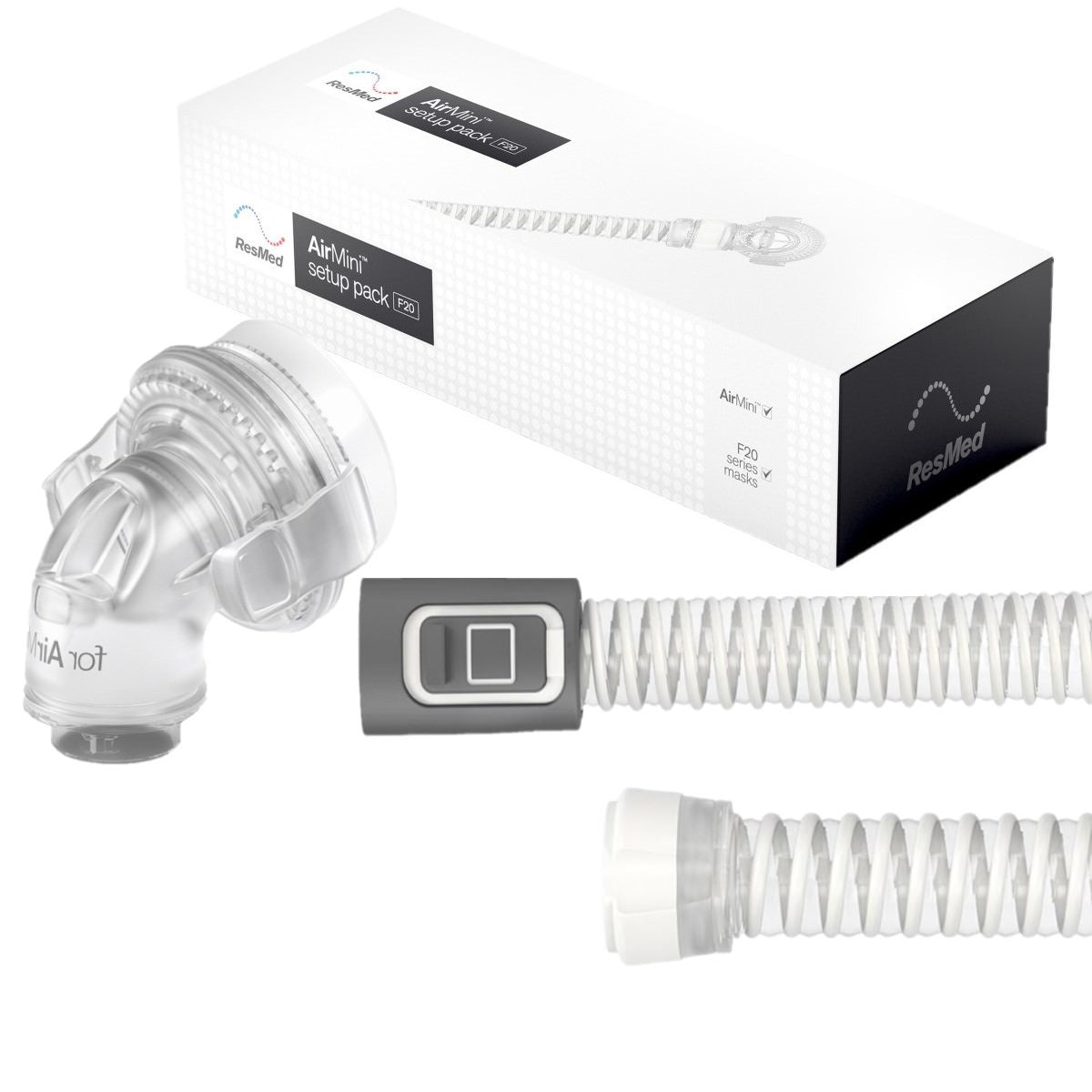 Stock photo of ResMed AirMini F20 Series Setup Pack