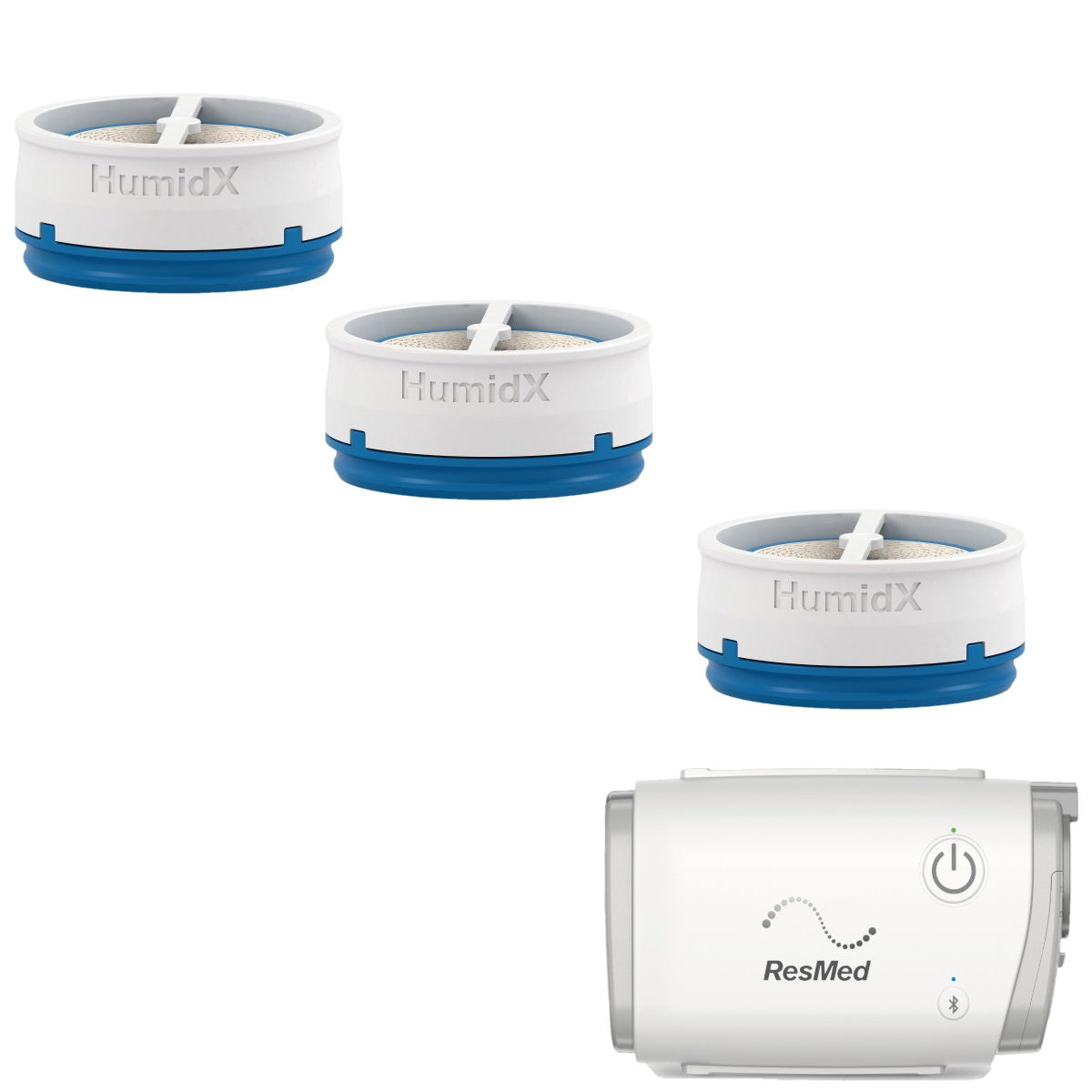 Stock photo of ResMed AirMini Standard HumidX CPAP Machine Filters 3 Pack