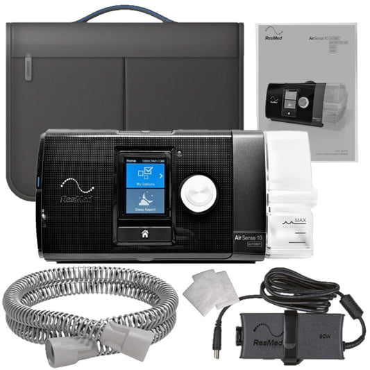 Stock Image of ResMed AirSense 10 Auto CPAP Machine W/ Humidifier - Certified Refurbished