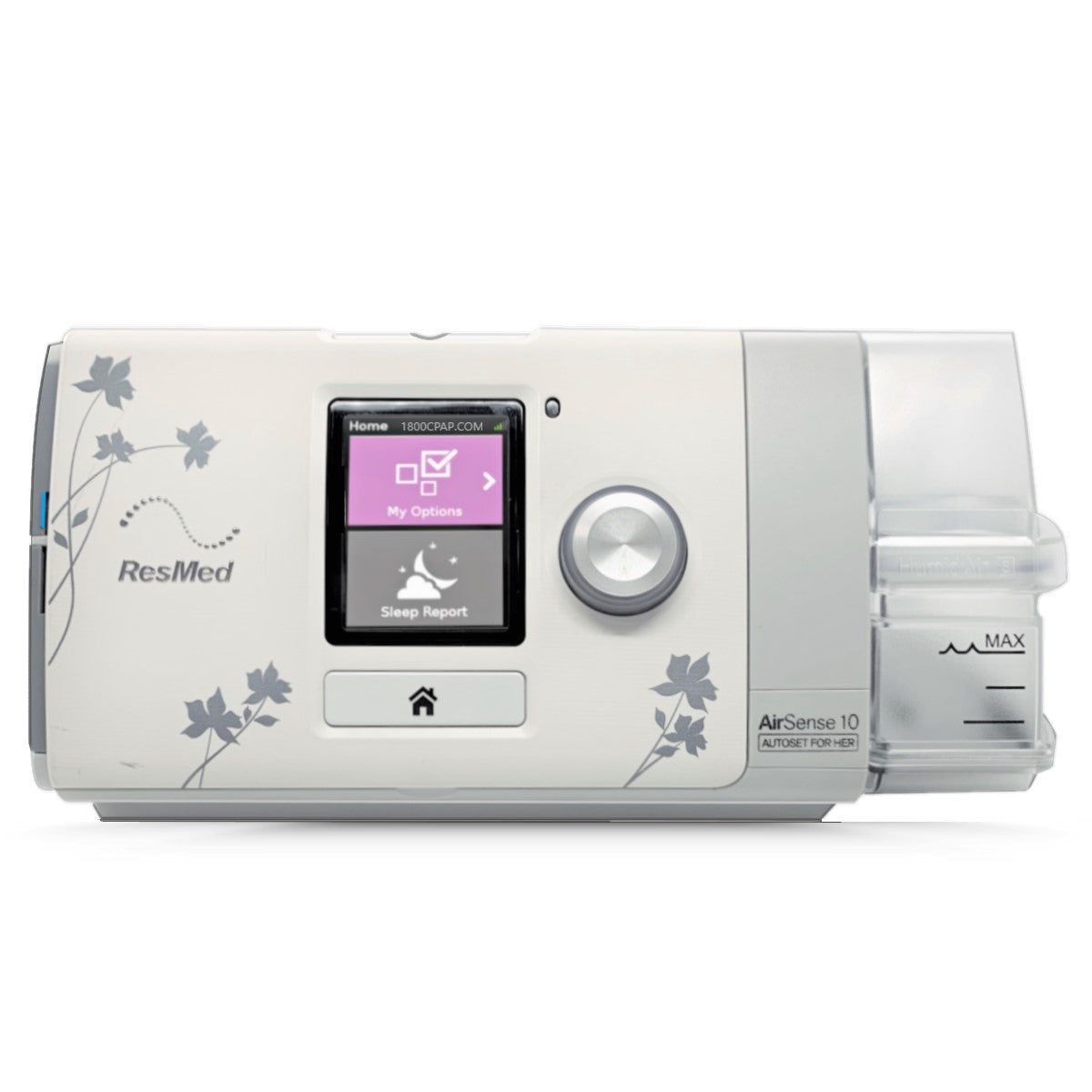 Stock Image of ResMed AirSense 10 for Her Auto CPAP Machine
