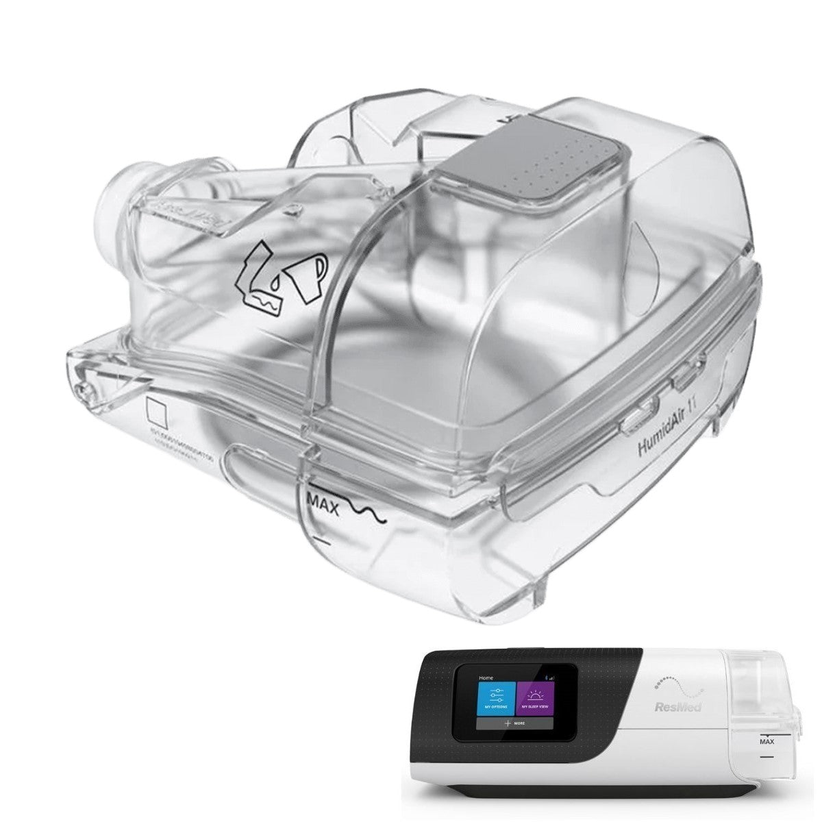 Stock photo of ResMed AirSense 11 Cleanable CPAP Machine Water Chamber