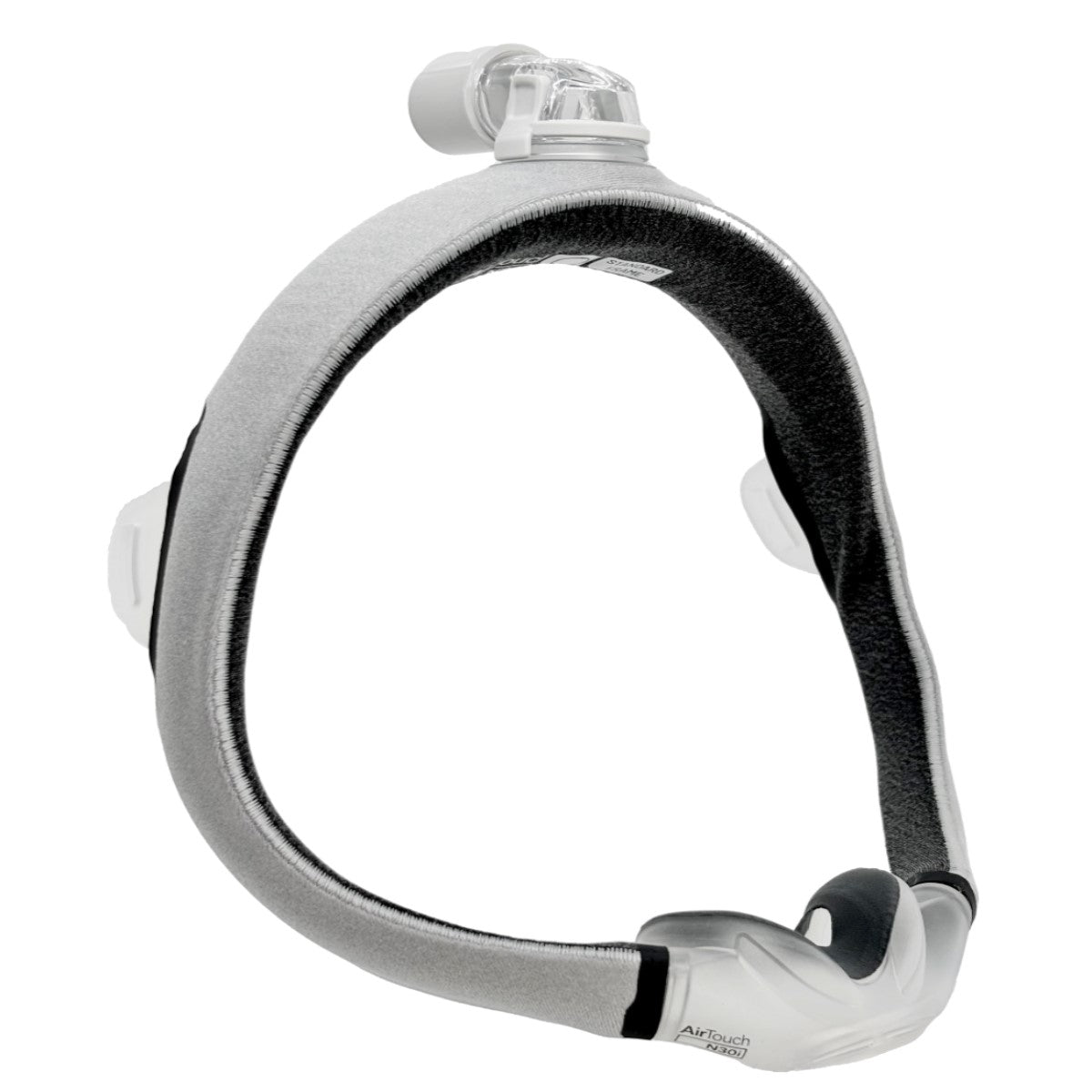 Stock photo of ResMed AirTouch N30i nasal CPAP mask without headgear
