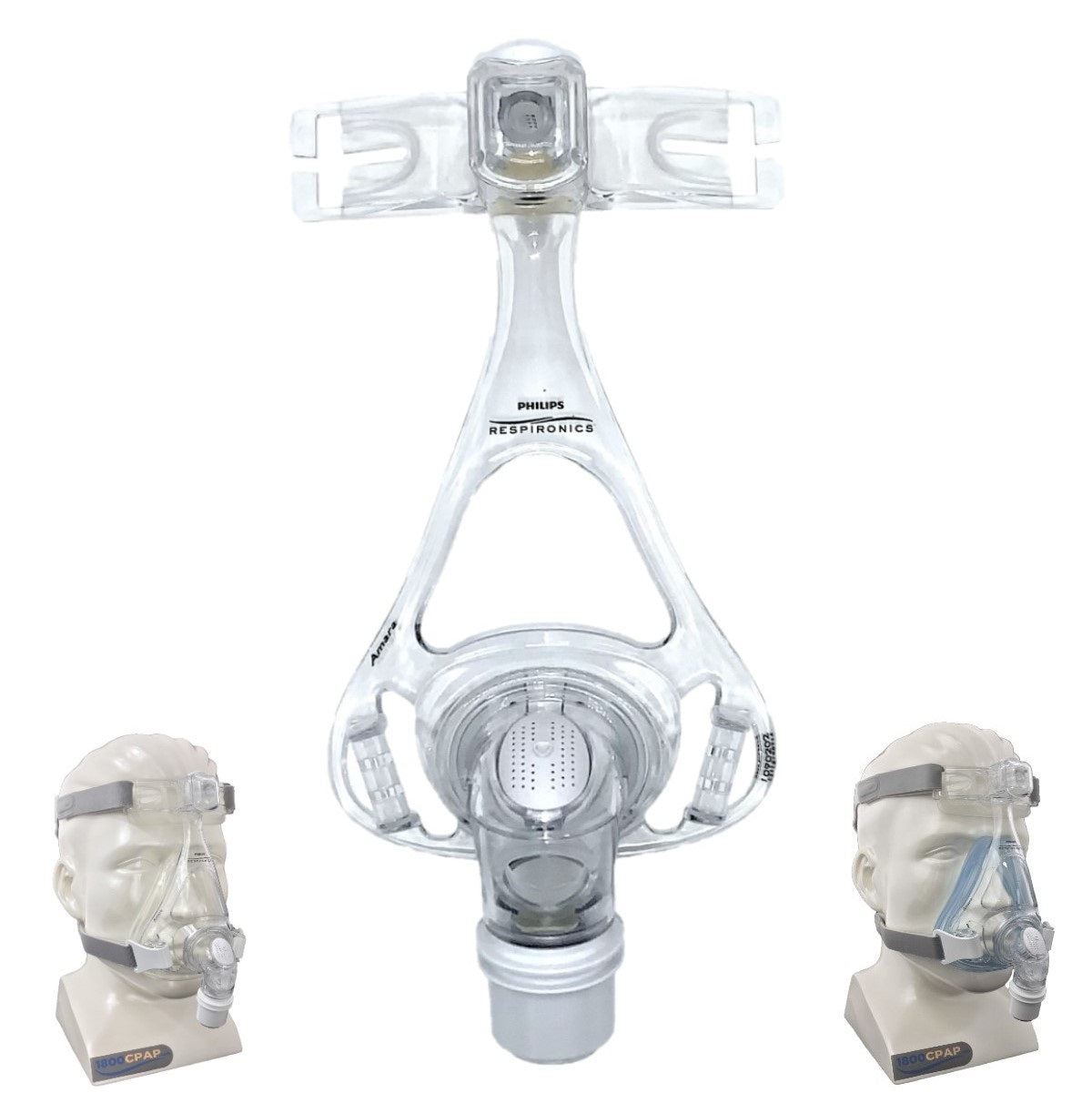 Stock photo of Philips Respironics Amara full face CPAP mask frame