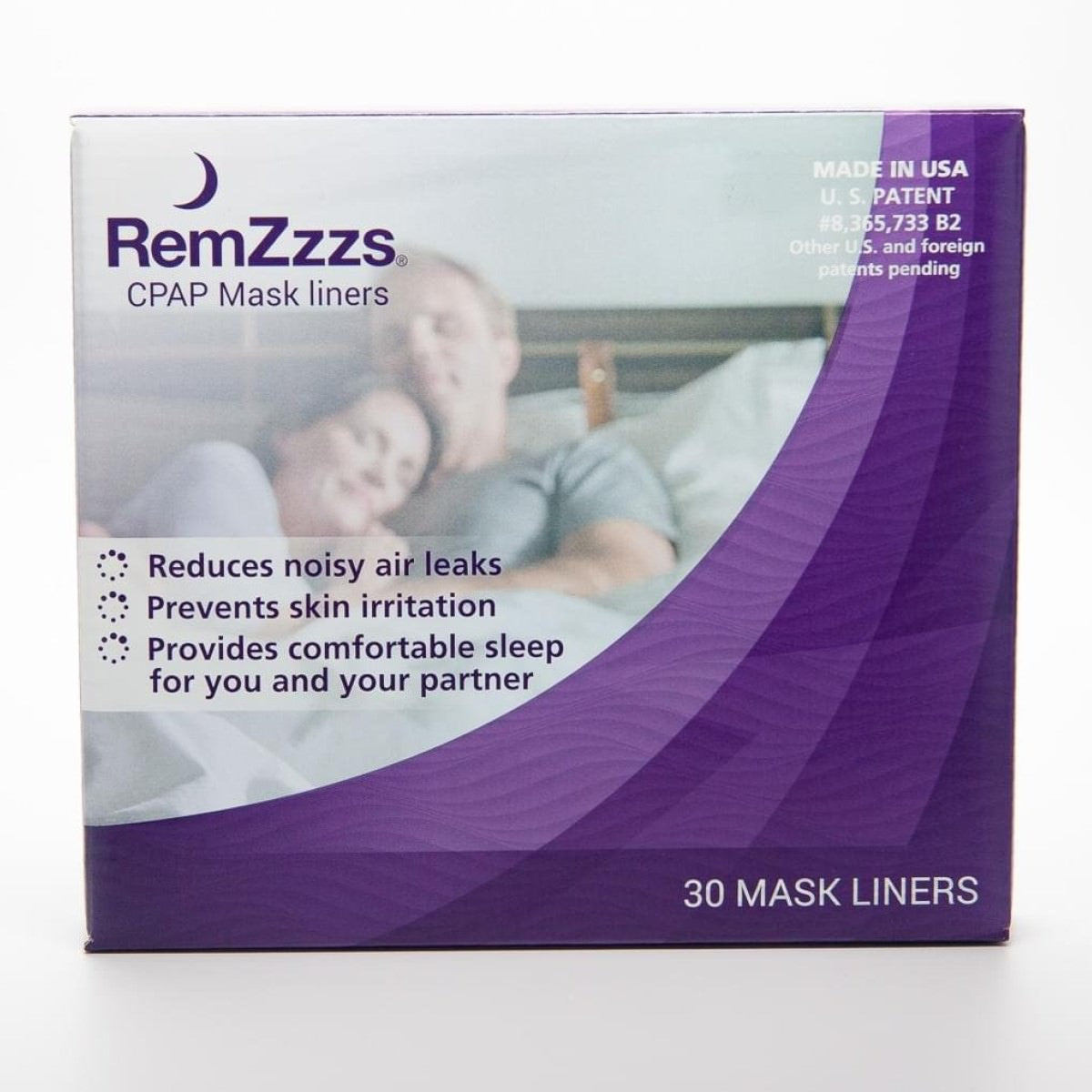 Stock photo of RemZzzs Amara View and DreamWear full face CPAP mask liners