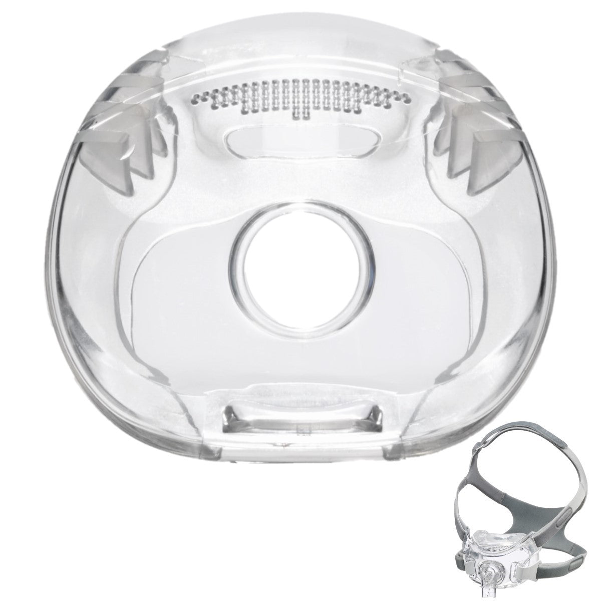 Stock photo of Philips Respironics Amara View full face CPAP mask cushion seal