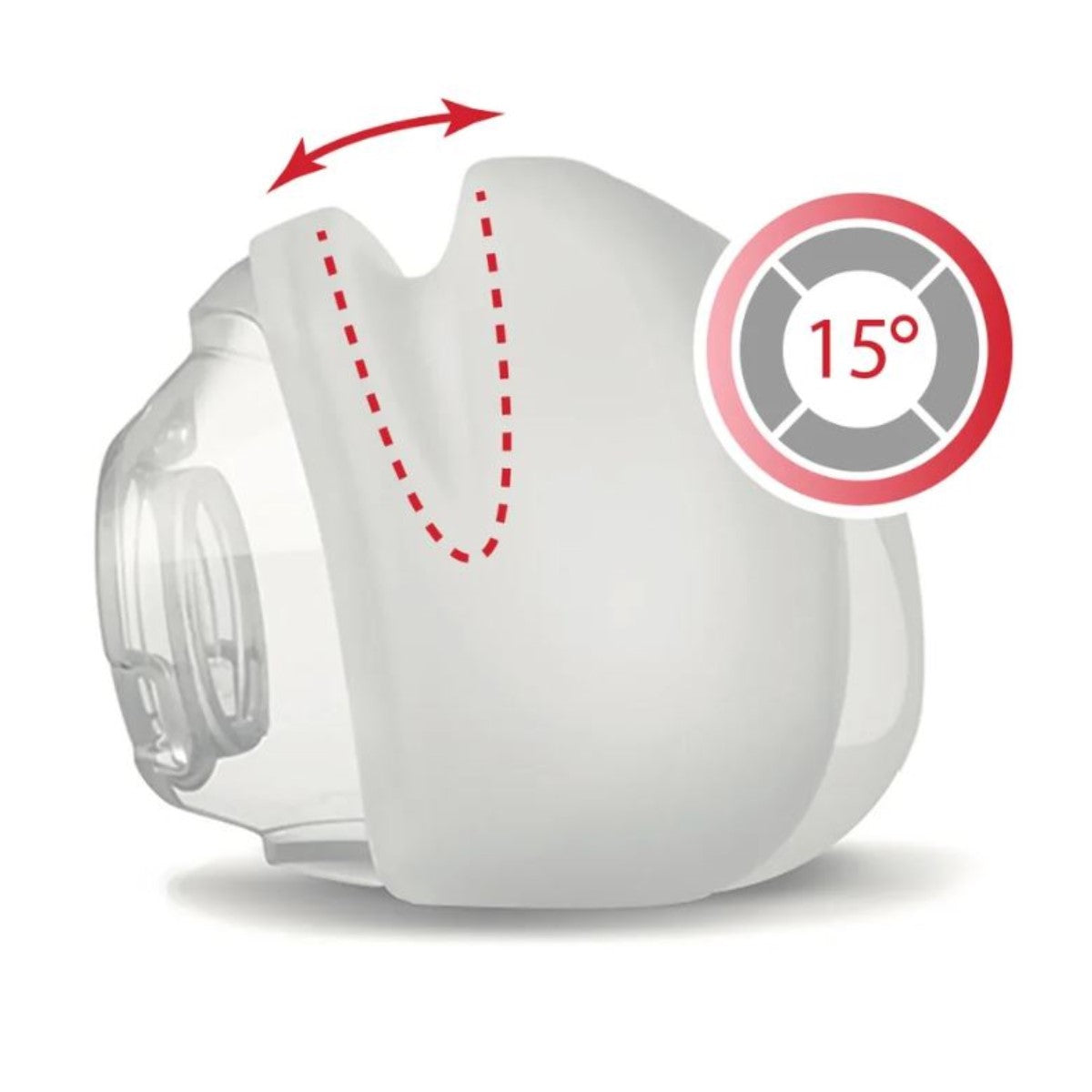 Stock photo of Yuwell AmeriFlex Comfort nasal CPAP mask cushion