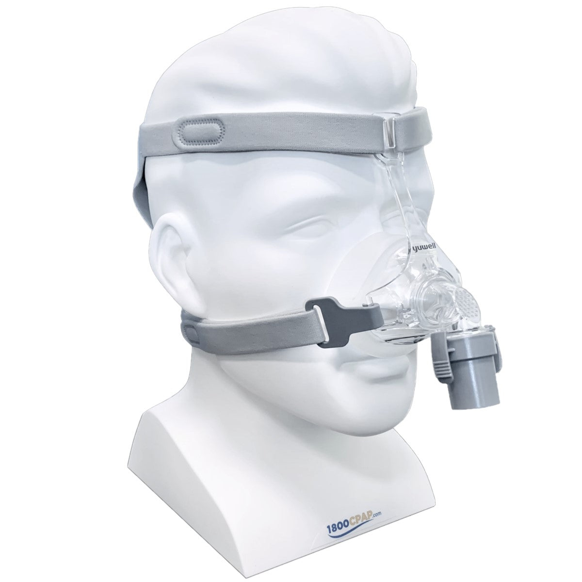 Stock photo of Yuwell AmeriFlex Comfort nasal CPAP mask with headgear