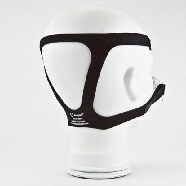 Stock photo of SleepNet Ascend nasal and full face CPAP mask EZ fit headgear
