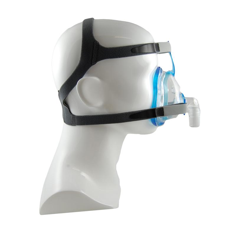Stock photo of SleepNet Ascend full face CPAP mask with EZ fit headgear