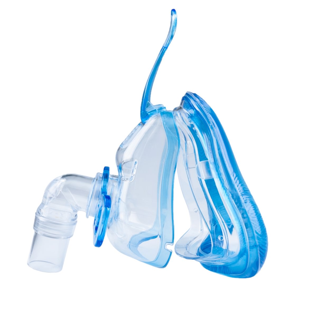 Stock photo of SleepNet Ascend full face CPAP mask without headgear