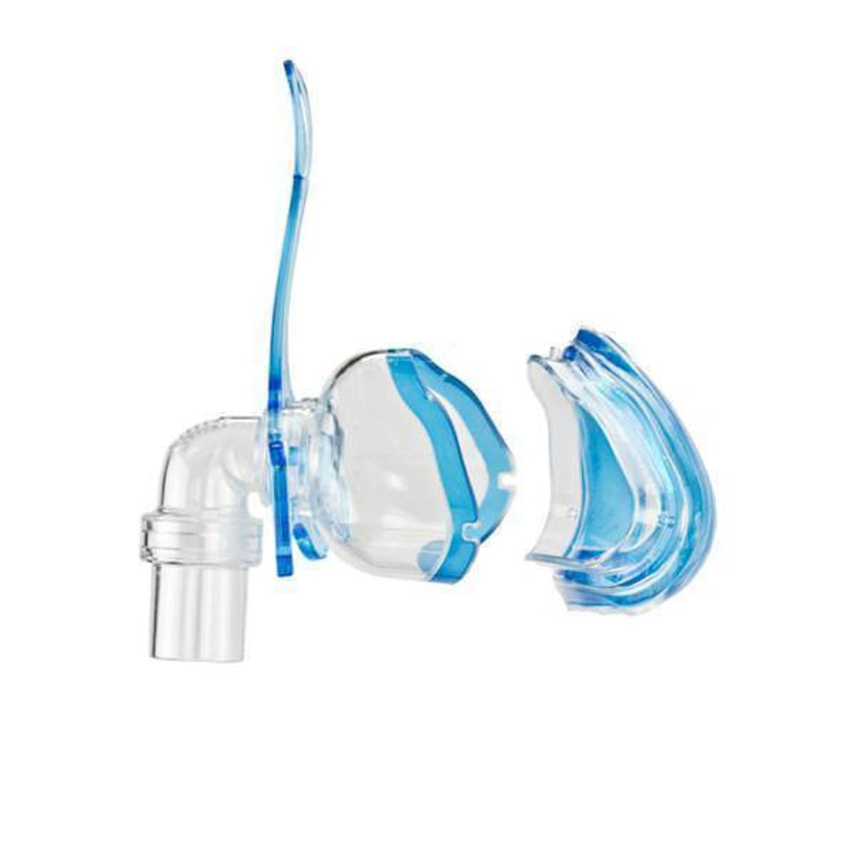 Stock photo of SleepNet Ascend nasal CPAP mask without headgear