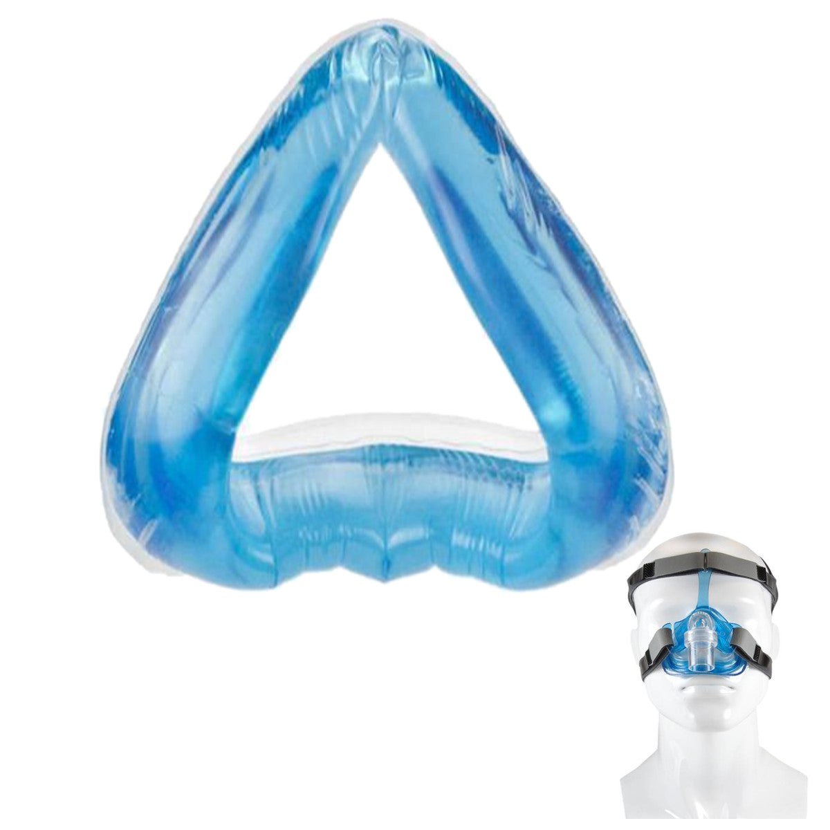 Stock photo of SleepNet Ascend nasal CPAP mask replacement cushion