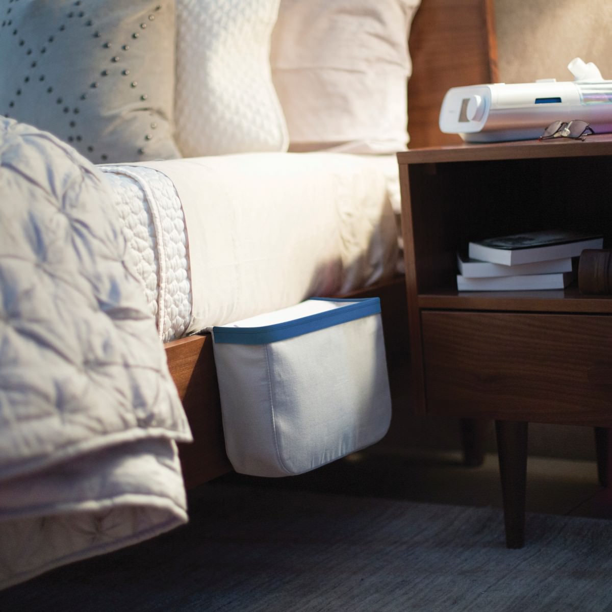 Stock photo of Philips Respironics CPAP Mask and Tubing Bedside Organizer