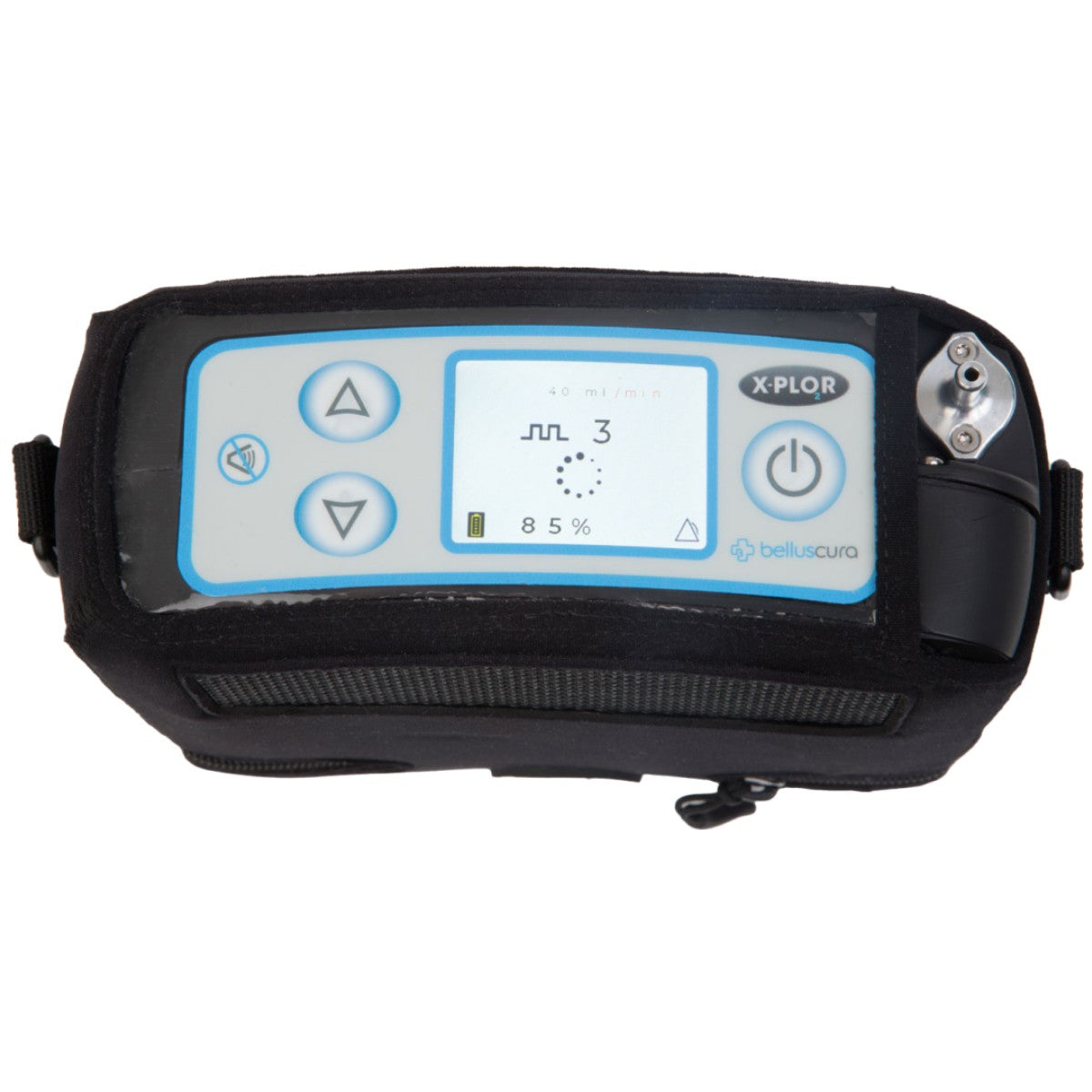Belluscura Portable Oxygen Concentrator - Top View