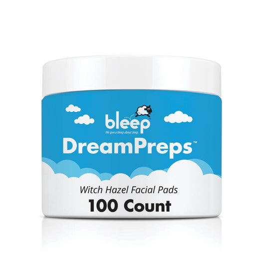 Stock photo of Bleep DreamPreps Witch Hazel Facial Pads 100 Count