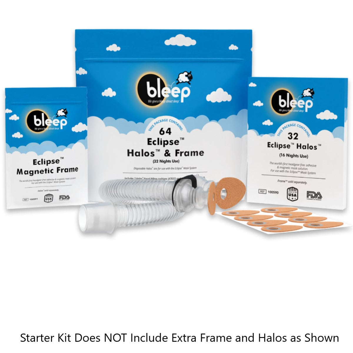 Stock photo of Bleep Eclipse Halos Starter Kit