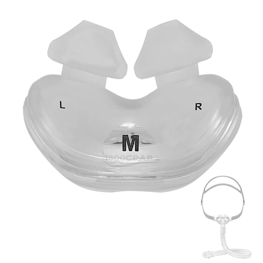 Stock photo of Yuwell BreathWear Nasal Pillow CPAP Mask Medium Cushion Seal