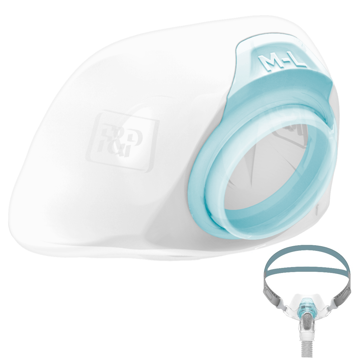 Stock photo of Fisher & Paykel Brevida AirPillow Nasal Pillow CPAP Medium Large Cushion Seal