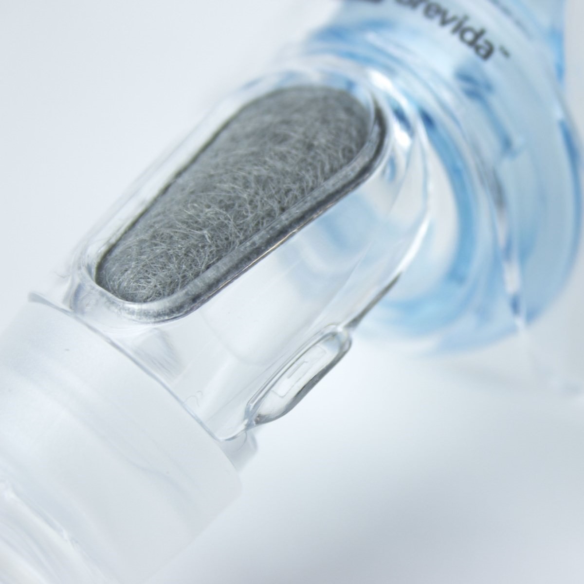 Stock photo of Fisher & Paykel Brevida nasal pillow CPAP mask diffuser