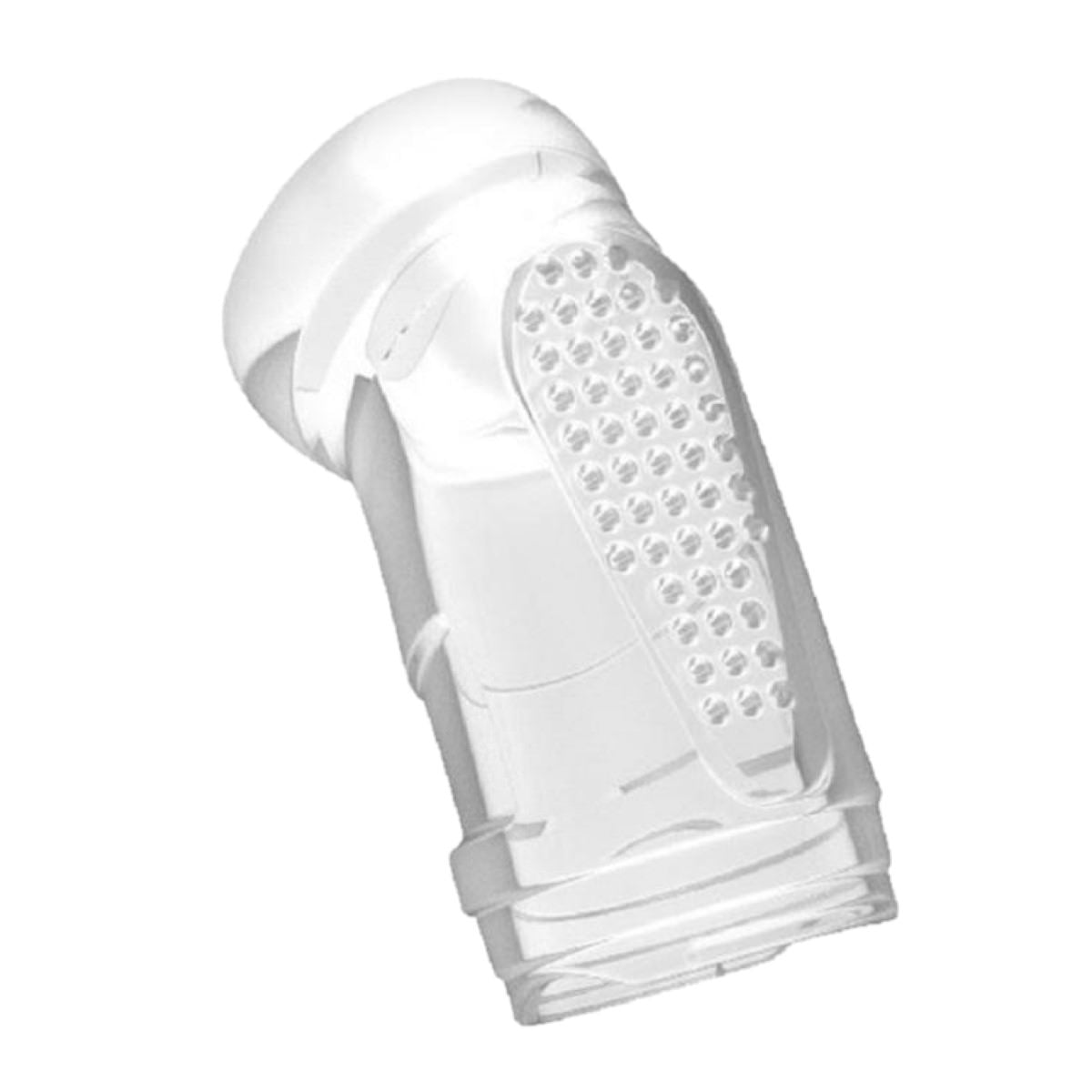 Stock photo of Fisher & Paykel Brevida nasal pillow CPAP mask elbow