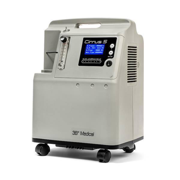 Stock photo of React Health Cirrus 5 Oxygen Concentrator