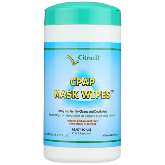 Stock Image of Citrus II's CPAP Mask Wipes