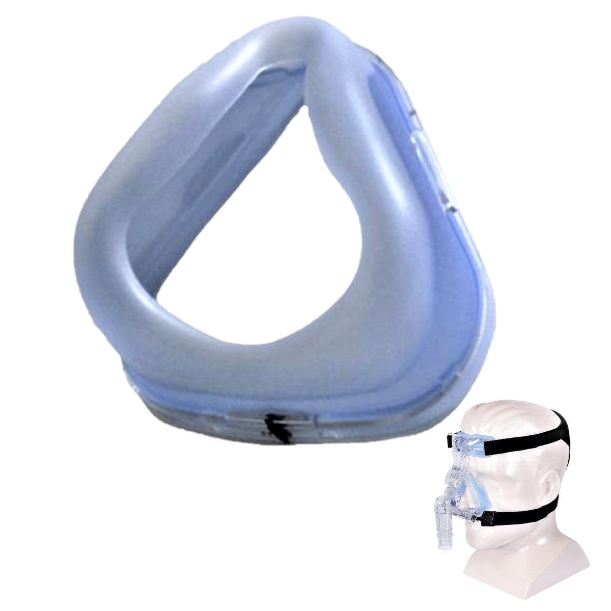 Stock photo of Philips Respironics Comfort Fusion nasal CPAP mask cushion seal