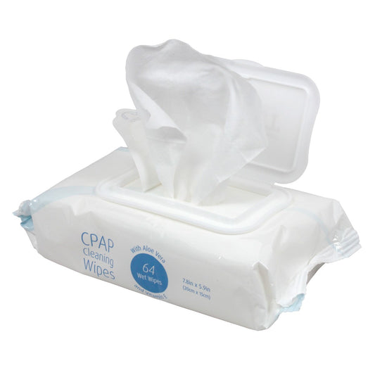 Stock Image of Sunset Healthcare's CPAP Mask Cleaning Wipes