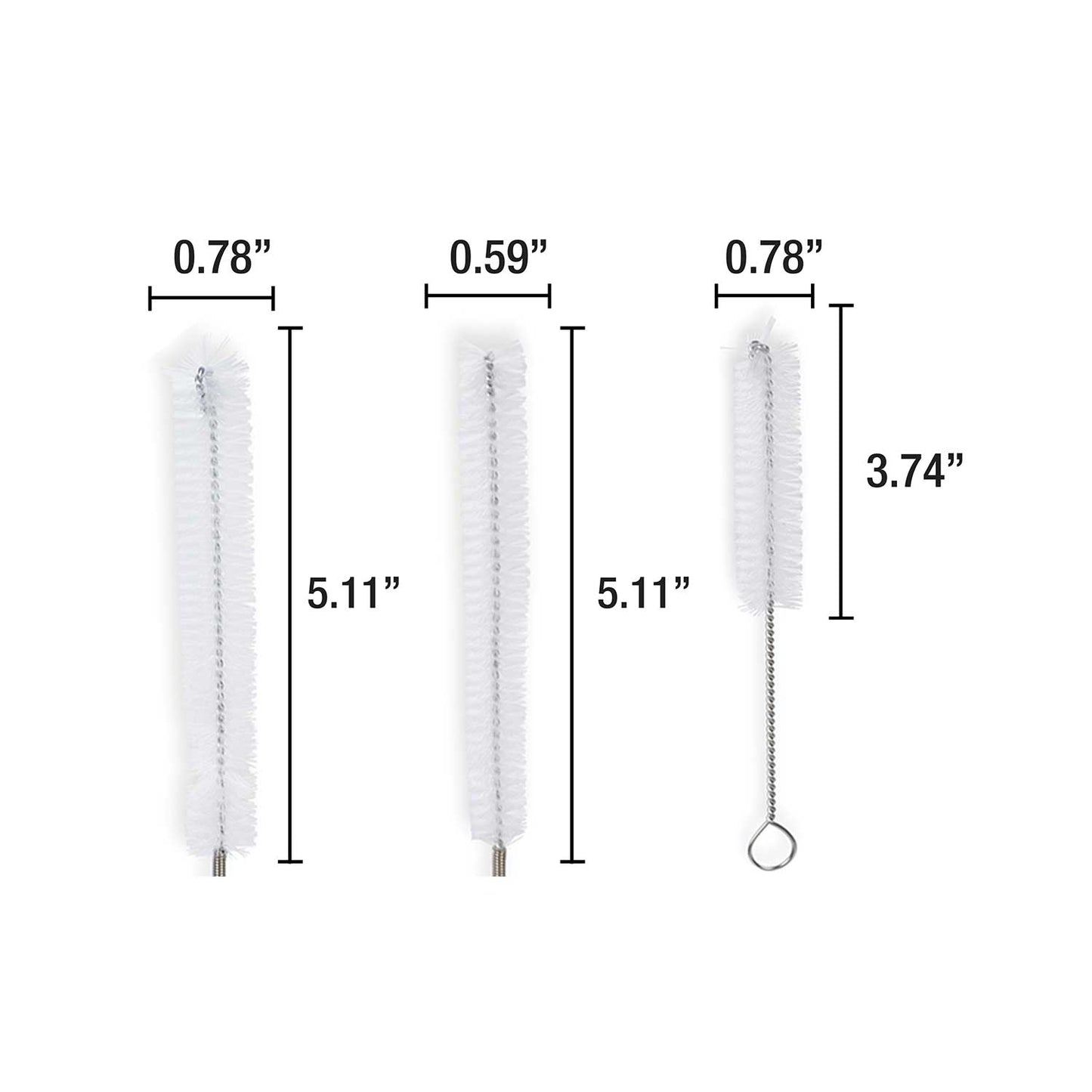 Stock photo of CPAPhero CPAP mask and tube cleaning brush