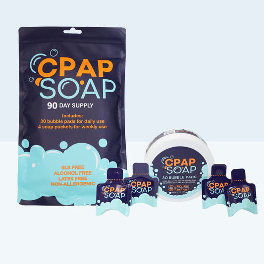 Stock Image of CPAP Soap Cleaning Kit - 90 Day Supply