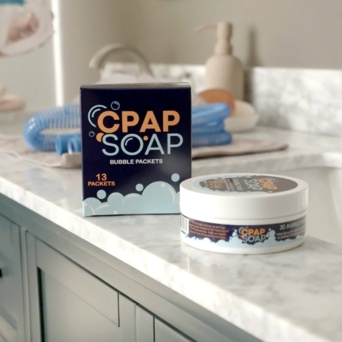 Stock Image of CPAP Soap Cleaning Kit - 90 Day Supply
